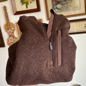 Mens Figs Sweater Knit Quarter Zip